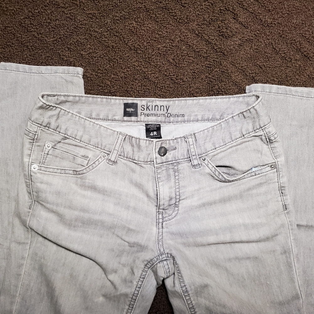 Massimo Skinny Gray Denim Jeans